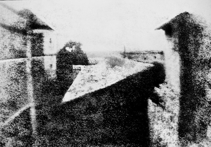 Joseph Nicéphore Niépce – View from the Window at Le Gras