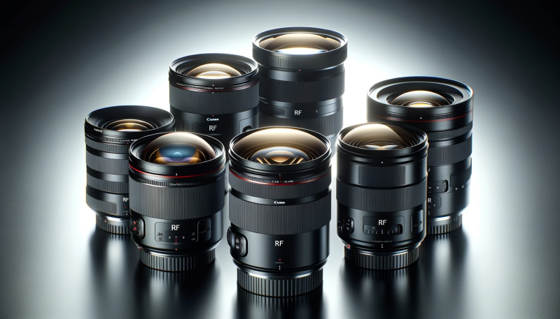 canon rf objektívek / illusztráció